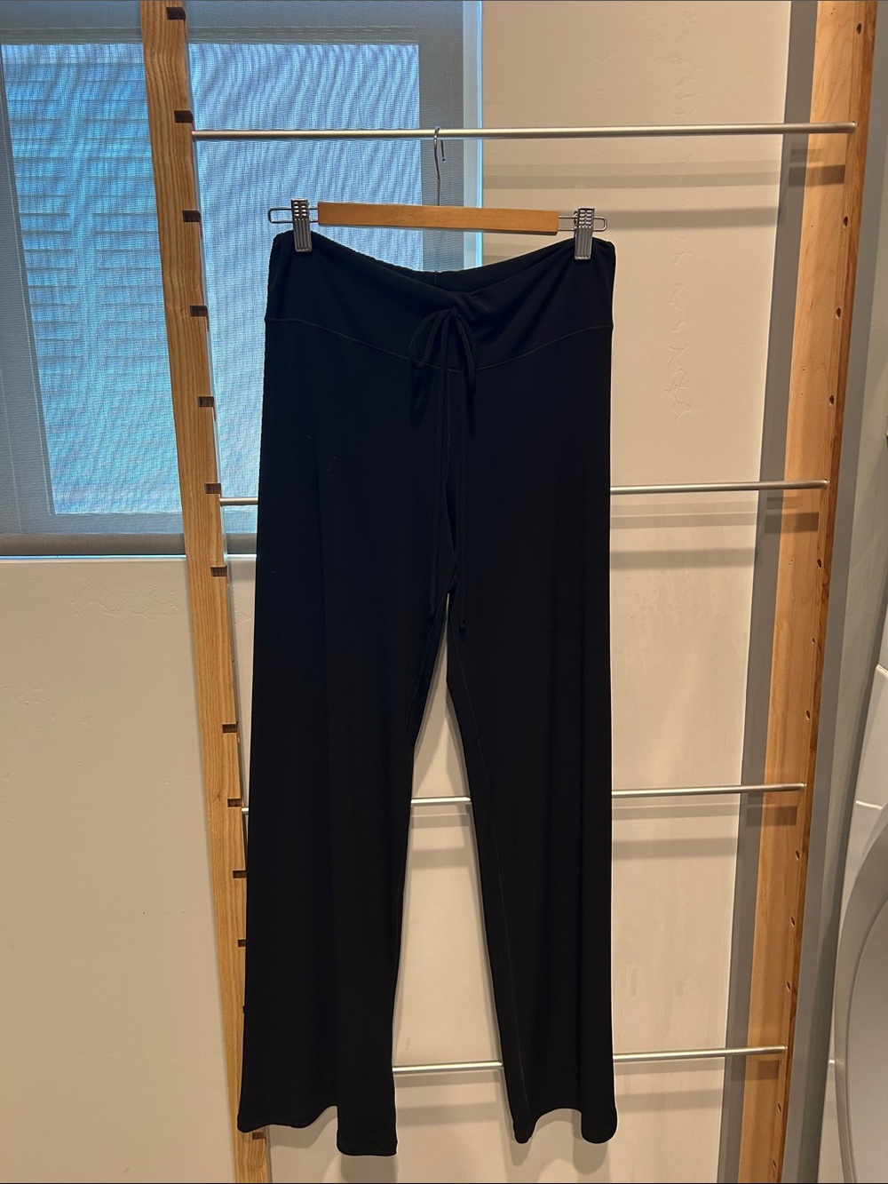 eva varro Black Lounge Pajama Pants